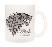 SD TOYS SDTSDT02155 - Taza de Vidrio con diseño Stark Game of Thrones, Color translucida