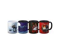 SD TOYS Set de Mini Tazas Café Navidad Diseño Star Wars EP.VIII, Cerámica, Multicolor, 7x7x29 cm, 4 Unidades