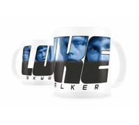 SD TOYS Star Wars Taza Térmica Luke, Cerámica, Negro, 12 x 10 x 8 cm