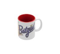 Sd toys taza con diseño batgirl baseball, cerámica, blanco y rojo, 1