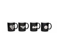 Sd toys tazas grabados laser universo dc, cerámica, negro, 9x8x12 cm,