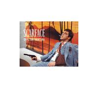 Sd toys tony montana poster de vidrio scarface, cristal templado, 40x3
