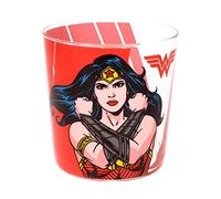 SD Toys Vaso Cristal Wonder Woman DC Comics Termos, Tazas y jarras térmicas, Multicolor, Único