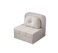 SDA287MZ Ergonómico Sofá Cama Plegable Convertible en sillón for Dormir, con Suelo y cojín, Ideal for Camas de Invitados(Grey,72cm)