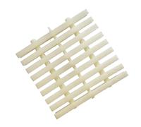 SDCFFC Rejilla de Drenaje para Piscinas, Tira de plástico ABS para desbordamiento, 4 Piezas de 20 x 100 cm, para Uso Interior/Exterior, Rejilla Duradera para una gestión eficiente del Flujo de Agua.