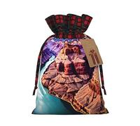 SDFHU Beauty Grand Canyon - Bolsas de regalo de Navidad con cordón, regalos y recuerdos de fiesta de Navidad