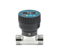 SDGBCXD caudalímetro, Medidor de Flujo con Pantalla Digital Acero Inoxidable RS485, Sensor electrónico Alta precisión for Granjas y huertos(DN25)