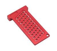 Sdlnklm en T, Calibre de Perforación, Aleación de Aluminio Resistente, Medición de Precisión, Trazador para Carpintería, Plantilla de Posicionamiento, Imperial 2.5 pulgadas