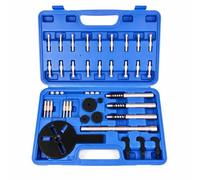 Sdlnklm Juego Extractor de Rodamientos Herramienta Kit Desmontador Removedor Universal de Engranajes Ganchos y Adaptadores Antideslizantes con Tuercas