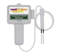 Sdlnklm Probador de Piscinas Compacto Digital Medidor PH Tester Cl2 Fácil de Usar Material PP Adecuado para Hogar SPA Acuicultura, pc101