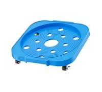 Sdlnklm Ruedas Móviles para de Propano, Bandeja, Soporte Multifuncional para de Propano, Base Rodante para Macetas, Azul