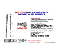 SDS plus-5: 8 x 150 x 215