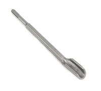 SDS Plus Caña Cincel, Brocas de Martillo Cincel de Ranura para Romper Baldosa/Concreto/Mampostería (14mm x 23mm x 230mm)