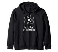 Se Acerca el Q-Day, Computación Cuántica, Seguridad Cuántica, Qubit Sudadera con Capucha
