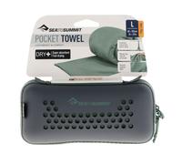 Sea to Summit Pocket L 120x60cm Toalla L Gris