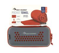 Sea to Summit Pocket L 120x60cm Toalla L Rojo oscuro