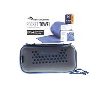 Sea to Summit Toalla de microfibra Pocket M 100 x 50 cm Azul