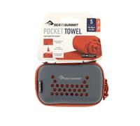 Sea to Summit Pocket Towel S 40x80cm Toalla de microfibra S Rojo oscuro