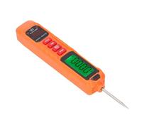 SEAFRONT Comprobador de Voltaje para Coche, Detector de Tensión NCV sin Contacto con Pantalla LCD Retroiluminada, Multímetro de Rango Automático 600 V CA/CC para Diagnóstico Eléctrico