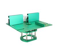 SEAFRONT de Elevación de Mesa de Enrutador Manual Base de Elevación de Enrutador de Aluminio CNC con Manivela y Mecanismo de Sujeción para Banco de Carpintería Ajuste de de 51 Mm