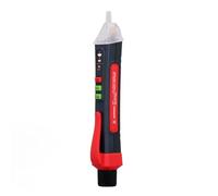 SEAFRONT Detector de Voltaje sin Contacto, 12-1000V CA Deteccion de | Detector de Voltaje Tipo Pluma, Carcasa de ABS, Prueba de Tomacorriente y Cable, Linterna, Zumbador de Luz Roja, Uso