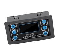 SEAFRONT Generador de Frecuencia de Pulso PWM, Módulo de Forma de Onda PWM Analógico Digital 6 V a 30 V 1 Hz a 150 KHz Control de Ciclo de Trabajo LCD para Pruebas de Práctica y Tecnología de