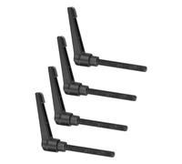 SEAFRONT Manija de Fijación Ajustable Perilla Manual con Perno Roscado de Aleación de Zinc 4 Piezas Rosca Macho M8 de 16 a 80 Mm para Equipos de Maquinaria de Embalaje de Soldadura de Carpintería