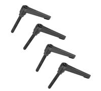 SEAFRONT Manija de Fijación Ajustable Perilla Manual con Perno Roscado de Aleación de Zinc 4 Piezas Rosca Macho M8 de 16 a 80 Mm para Equipos de Maquinaria de Embalaje de Soldadura de Carpintería