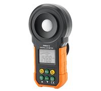 SEAFRONT Medidor de Luz Digital Luxómetro con Pantalla LCD Retroiluminada Retención de Datos de Rango Automático para Medición de Luz Interior y Exterior (PM6612)