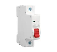 SEAFRONT Mini Disyuntor 1P DC 250V 32A MCB DC Interruptor de Desconexión para Solar Fotovoltaico y Otro