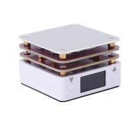 SEAFRONT Placa Caliente de Soldadura, Precalentador de PCB Digital de Aluminio 20 V 65 W, Control de Temperatura de CPU de 32 °F a 662 °F para PCB, Desoldadura, Reparación de Teléfonos, Fusión de