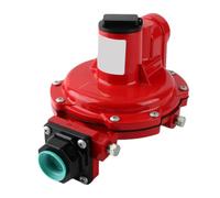 SEAFRONT Regulador Primario de Gas de 3/4 Pulgada NPT, Presión Ajustable | Cuerpo de hierro fundido industrial, flujo alto de 30 Nm³/h, puerto de ventilación filtrado, amortiguación de vibraciones
