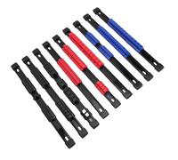 SEAFRONT Soportes para Organizador de Sockets de 9 Piezas, Juego de 3 Colores con Abrazaderas de Rodamiento de Bolas, para 1/4, 3/8 y 1/2 Pulgada