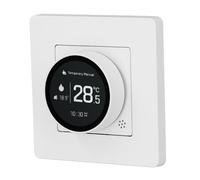 SEAFRONT Termostato Inteligente con Pantalla LCD a Color y Perilla Táctil, Controlador de Calentador de Agua de Caldera 5A 95-245VAC para Hogar y Oficina