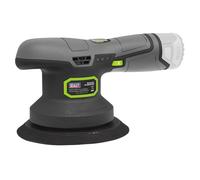Sealey 150mm Acción Doble Lijadora / Pulidora 10.8V SV10.8 Serie - Cuerpo Solo
