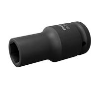 Sealey 21mm 1.9cmSq Vasos Hondos Métricos Toma de Impacto Hexágono 6 Punto