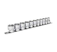 Sealey AK2740 Socket Set 11pc 3/8 pulgadas Drive Bloqueo 6pt Imperial