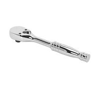 Sealey ak660df llave de carraca llave de carraca de 1/4 "libre de polvo pear-head tapa trasera, color rojo