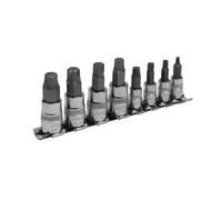 Sealey Hex Juego Llaves Brocas Lock-On™ 8pc 0.6cm & 1cmSq Disco Métrico