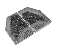 Sealey Hex Llave Juego 30pc Largo / Brazo Corto - Metric/Imperial S0484