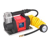 Sealey MAC05 Inflador de Neumáticos / Mini Compresor Aire 12V Resistente