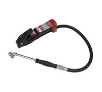 Sealey Premier Anodizado Digital Neumático Inflador con Doble Presión Conector
