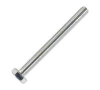 Sealey SS10100 HT Set Tornillo M10 X 100mm 8.8 Cinc din 933 Paquete De 25