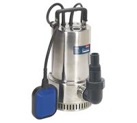 Sealey Sumergible Inoxidable Bomba de Agua Automático 250L / Min 230V WPS250A