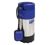 Sealey Sumergible Inoxidable Bomba de Agua Automático 92L / Min 40m Cabeza 230V