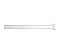 Sealskin Barra Extensible para Cortina de Ducha, 2 x 2 x 110-185 cm, Acero Inoxidable, Blanco