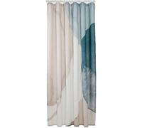 Sealskin Earth Cortina de ducha 180x200 cm Poliéster Verde oscuro / Blanco roto