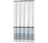 Sealskin Marrakech Cortina de ducha 180x200 cm Poliéster Azul / Metalizado
