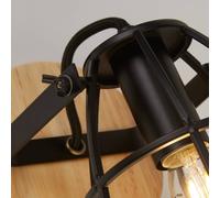 Searchlight Aplique de pared Cage II con pantalla de rejilla