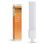 SEBSON Bombilla LED G23 4W - Sustituye lámpara CFL compacta 7-9W